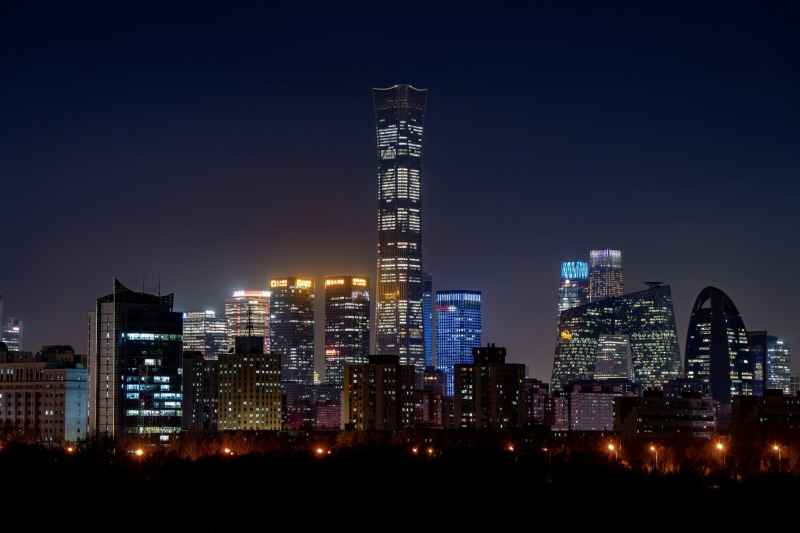 北京CBD建筑素材