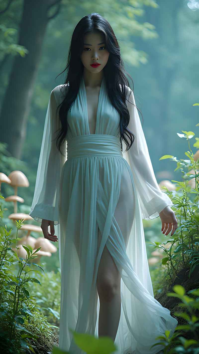 森林系列特色风格美女 3