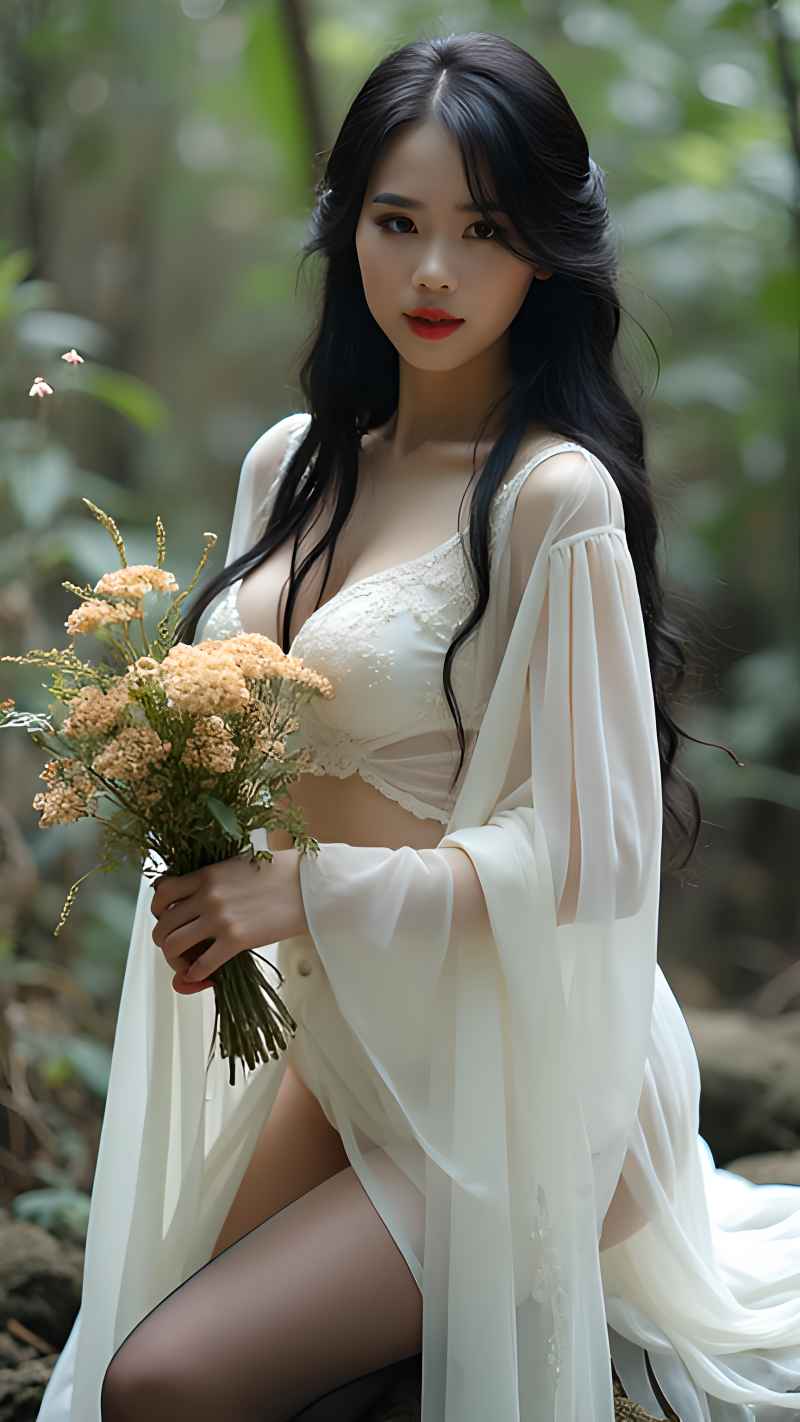 森林系列特色风格美女 19