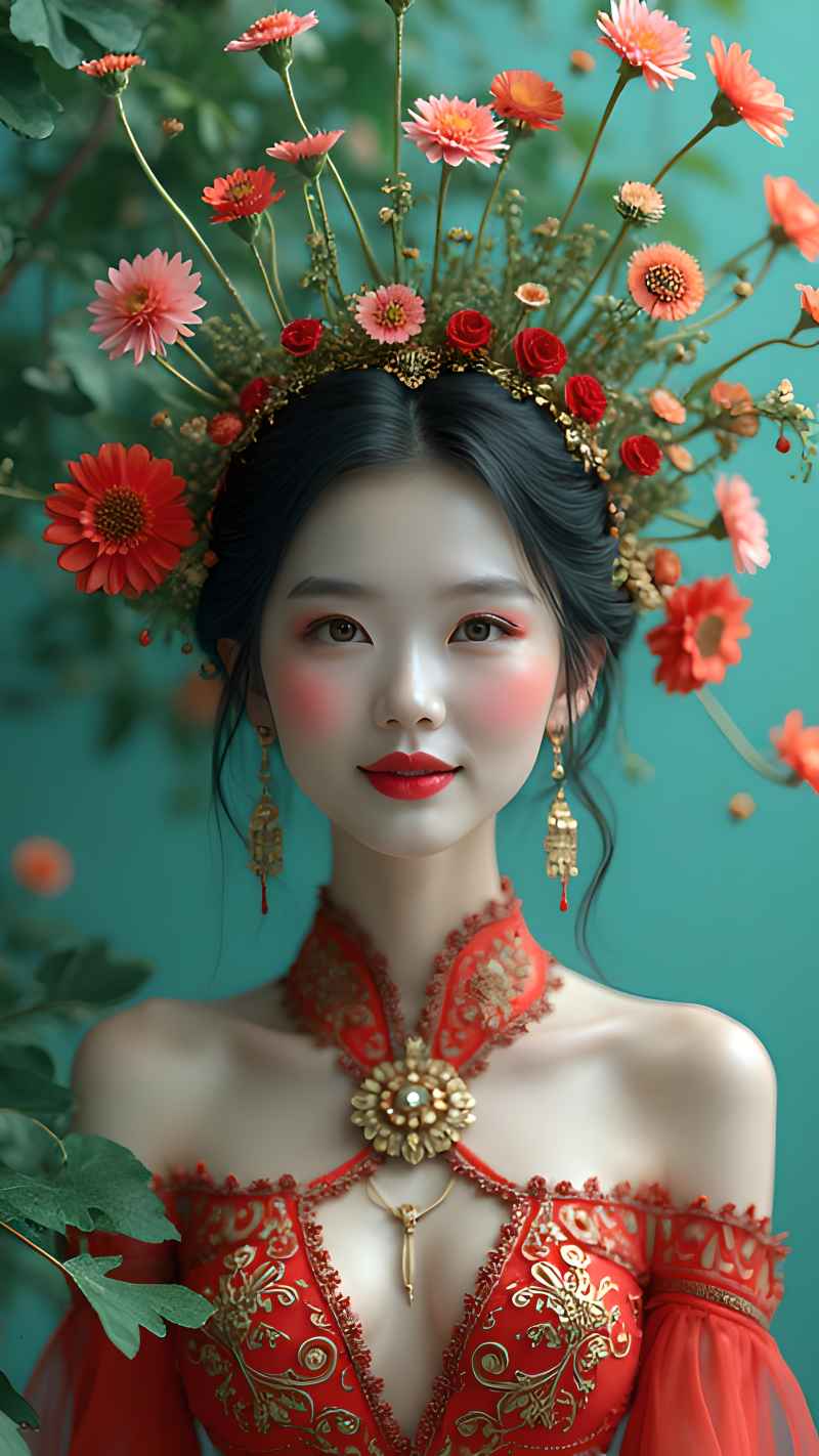 艺术美女新中式主体系列 7