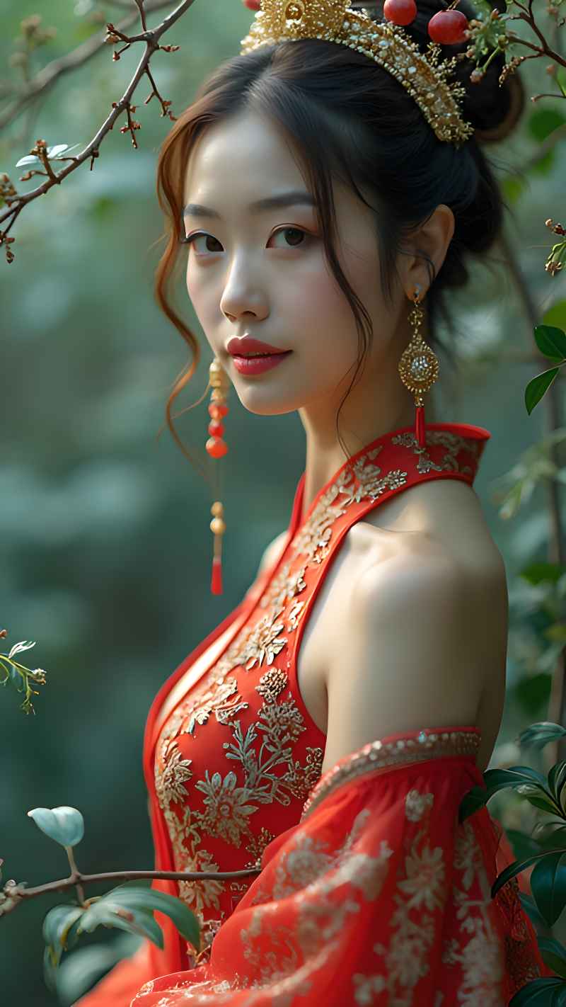 艺术美女新中式主体系列 74