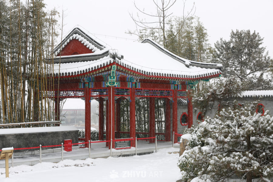 雪中古亭