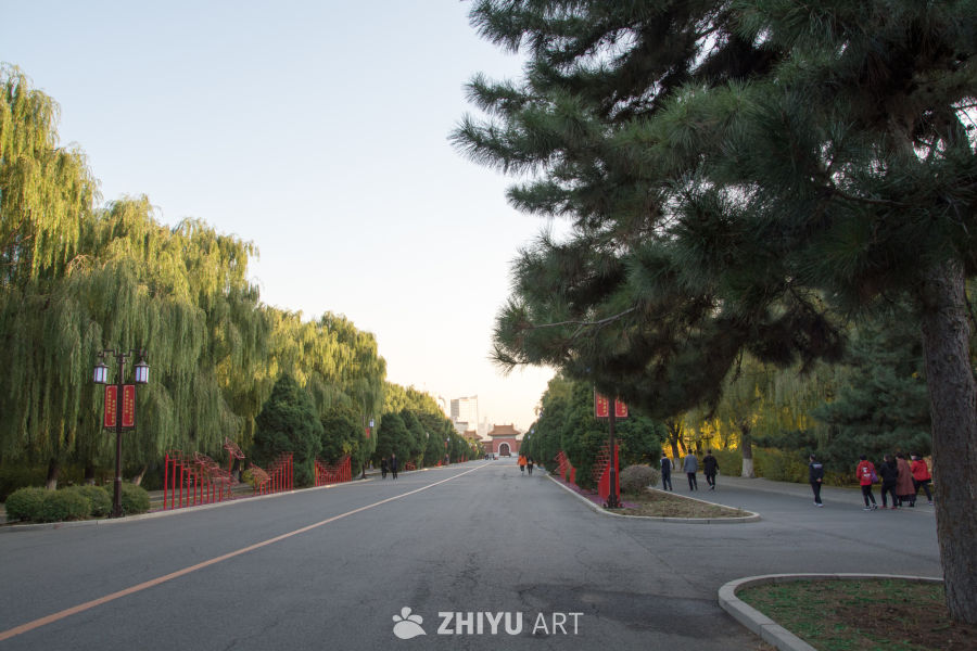 城市公园景观大道