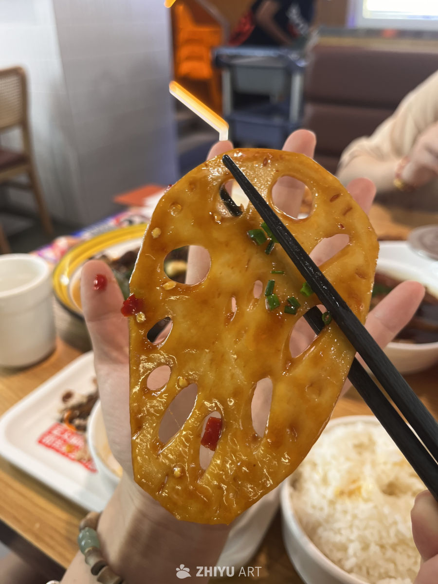 美味莲藕蘸酱