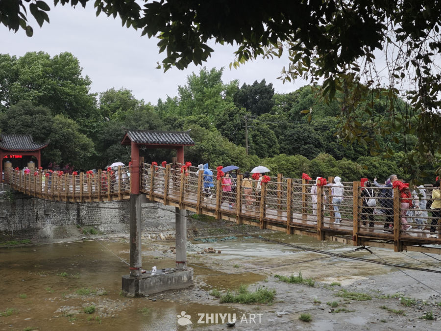 都江堰南桥蓝眼泪 15