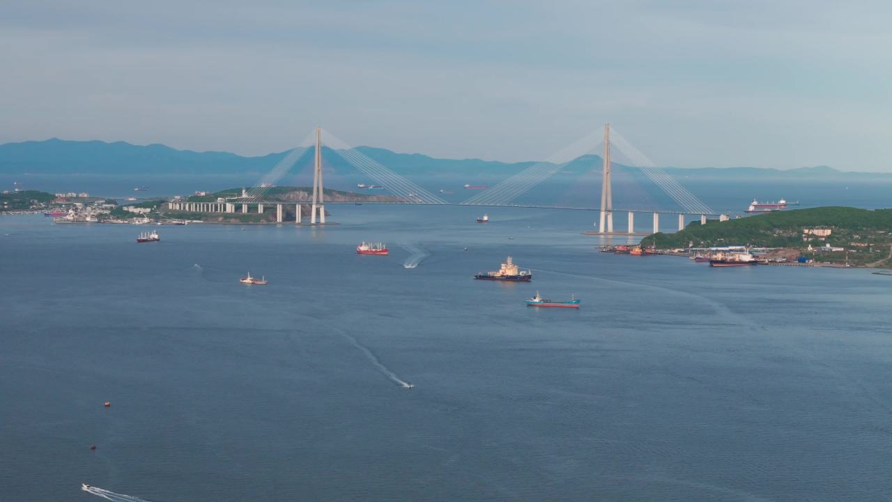 海参崴 航拍素材 9