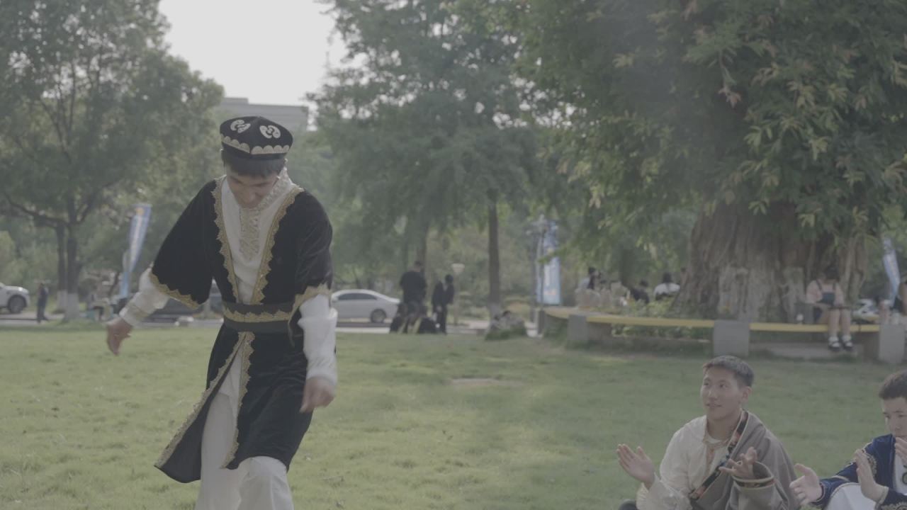 传统服饰舞蹈表演