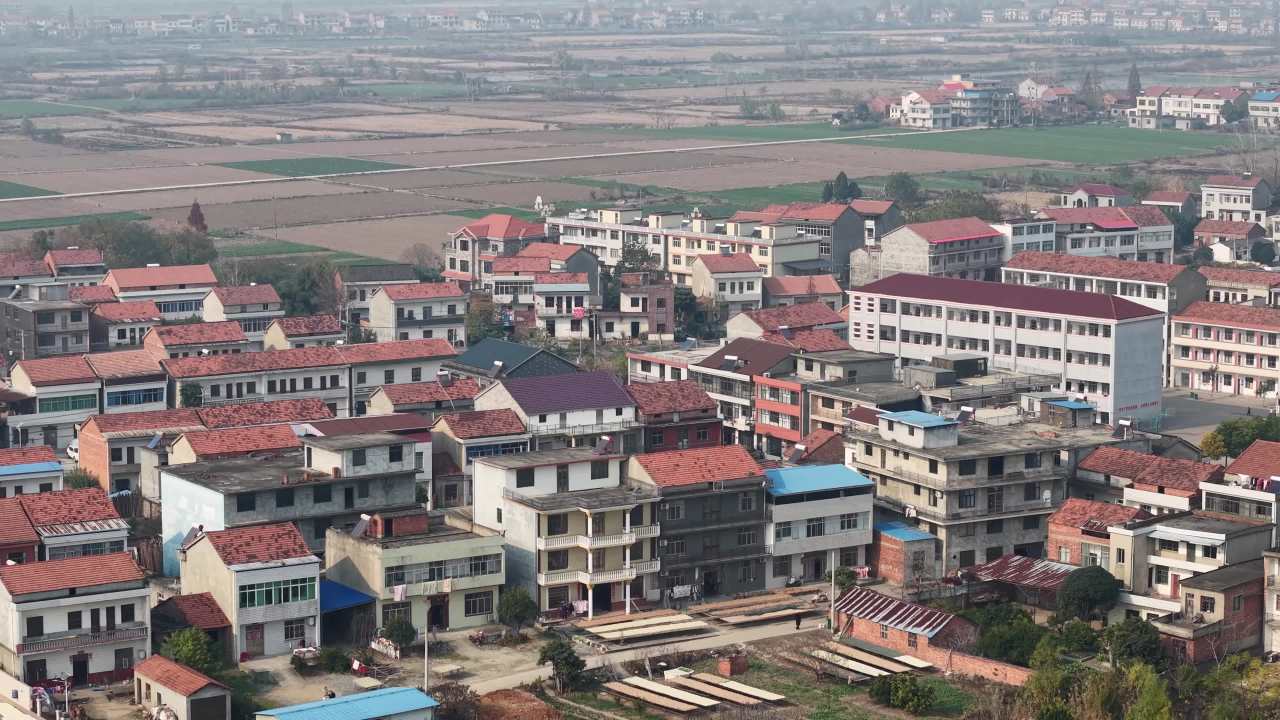 乡村静谧景色