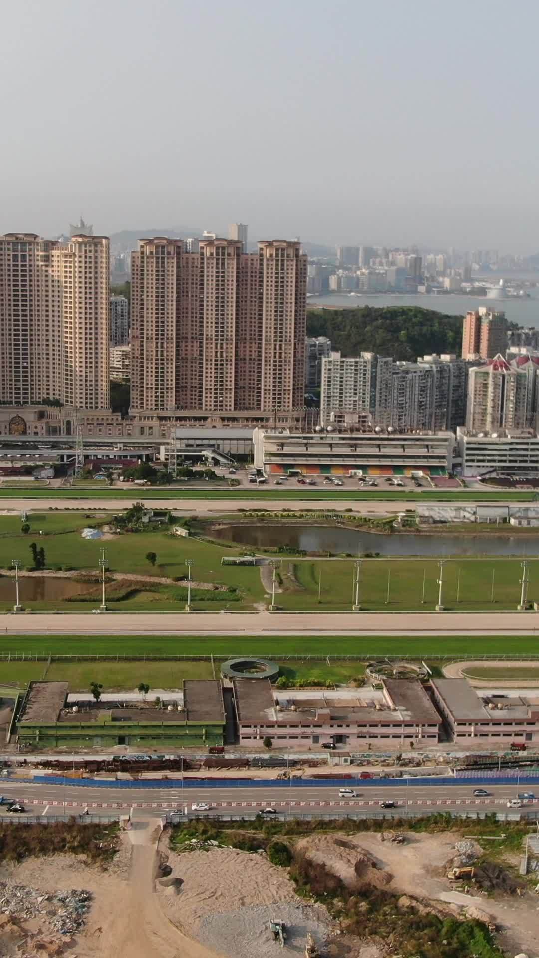 香港城市全景俯瞰