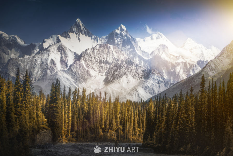 雪山