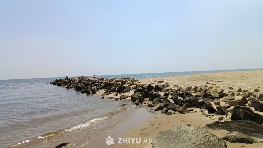 海边垂钓时光