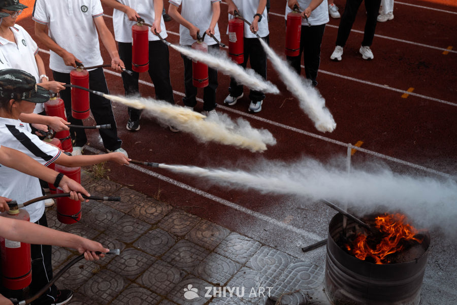 消防演习 4
