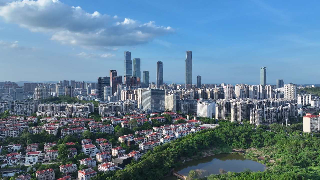 东盟商务区航拍 1