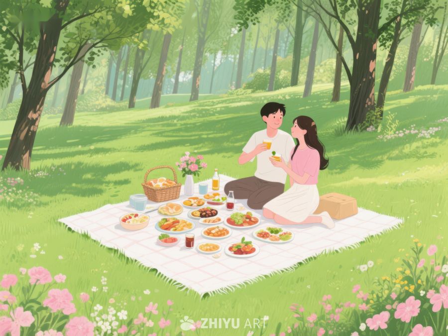 林间野餐，共享美好时光 490