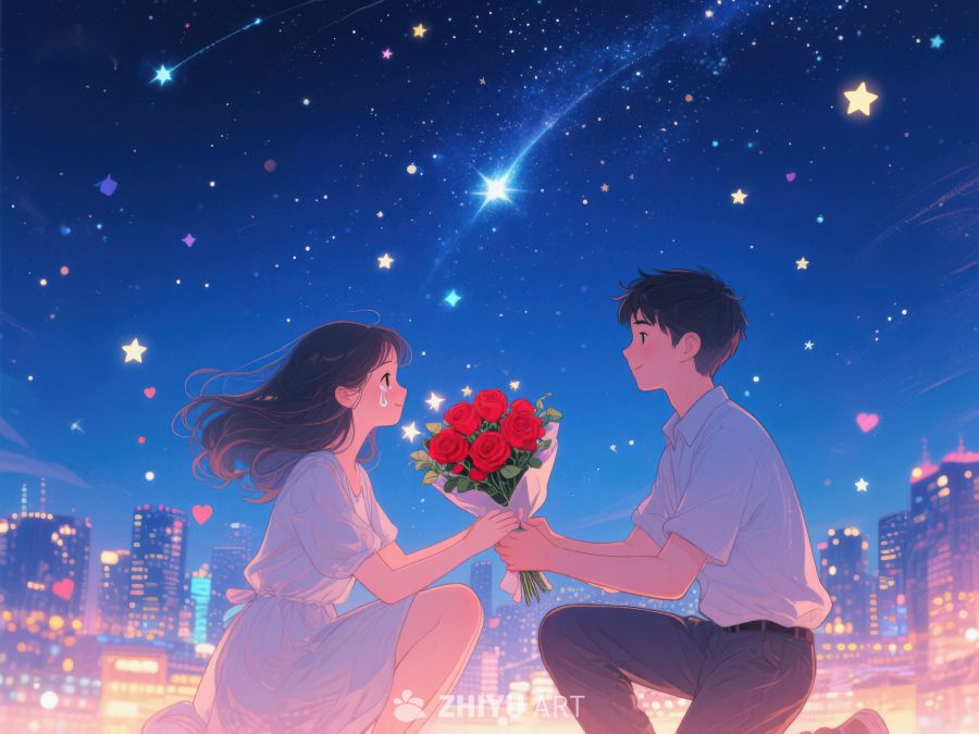 星空下浪漫求婚 960
