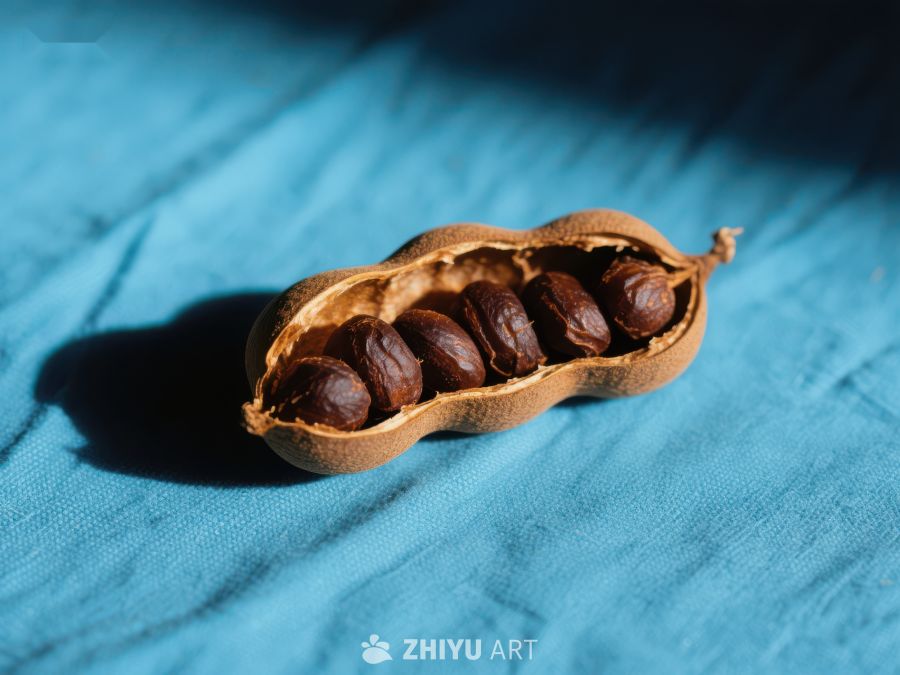 打开的花生壳与饱满花生仁 150