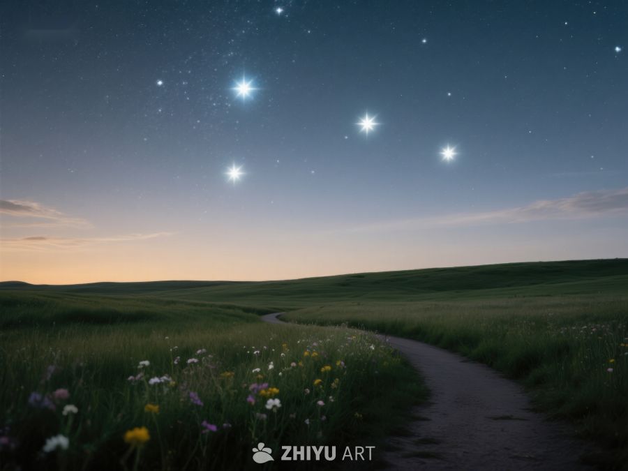 星光下的田园小径 141