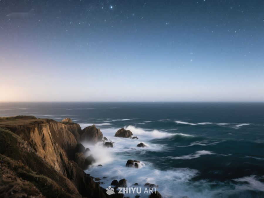 星空下的海岸线 186