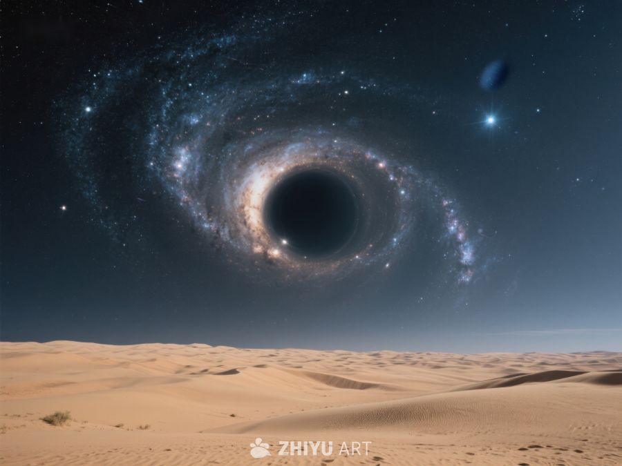 沙漠之上星系黑洞奇观 120