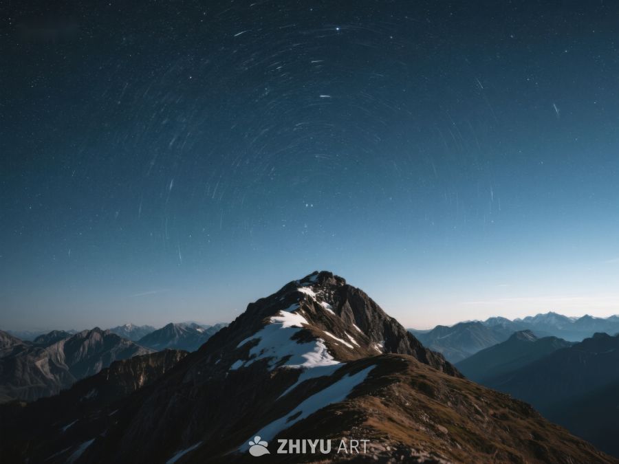 星轨下的雪山之巅 133