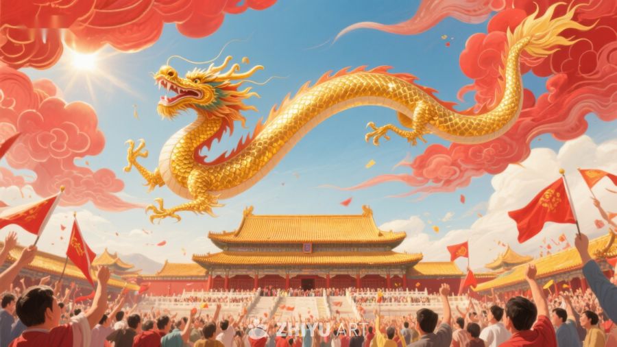 金龙飞舞，庆典盛景 603
