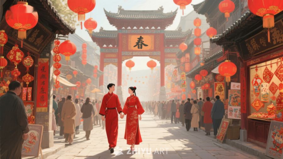 新春佳节，古街漫步 982