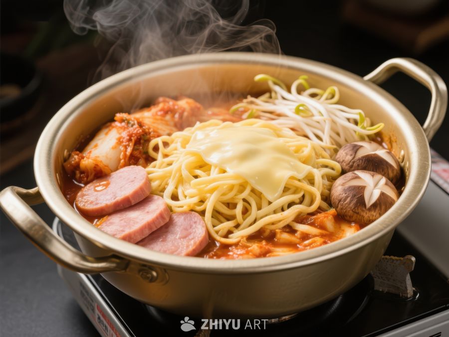 热气腾腾的韩式火锅料理 508