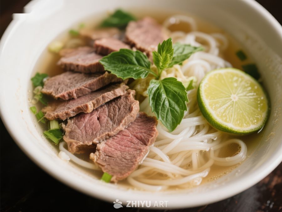 牛肉米粉汤配青柠薄荷 412