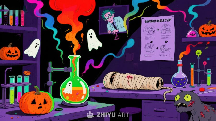 万圣节实验室的奇幻实验