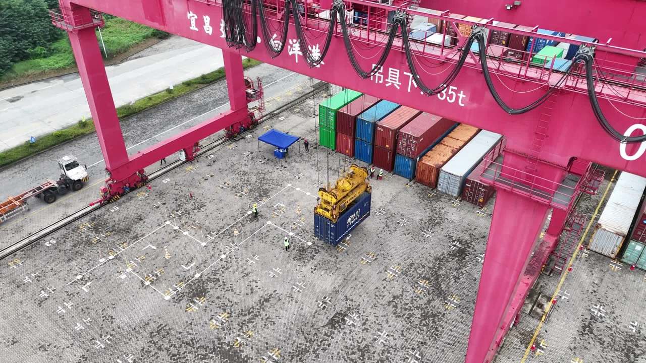 港口集装箱装卸作业
