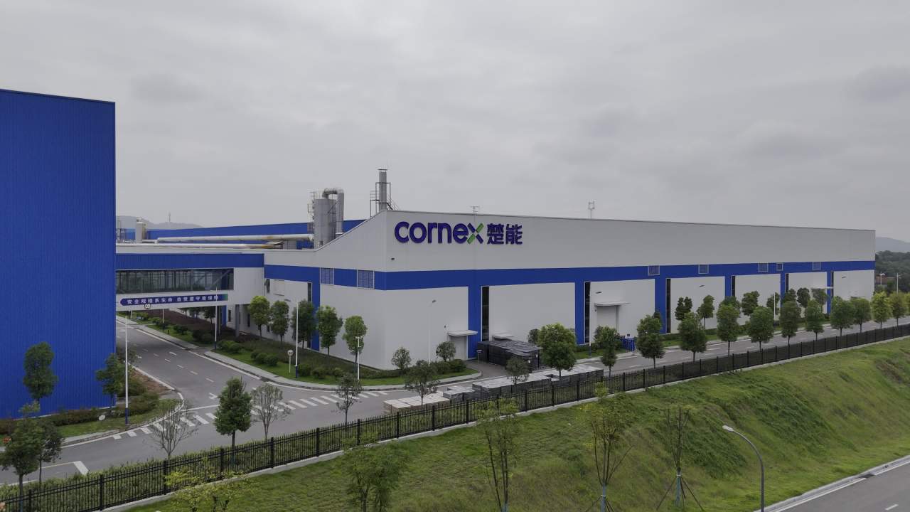 CORTEX工厂外观航拍