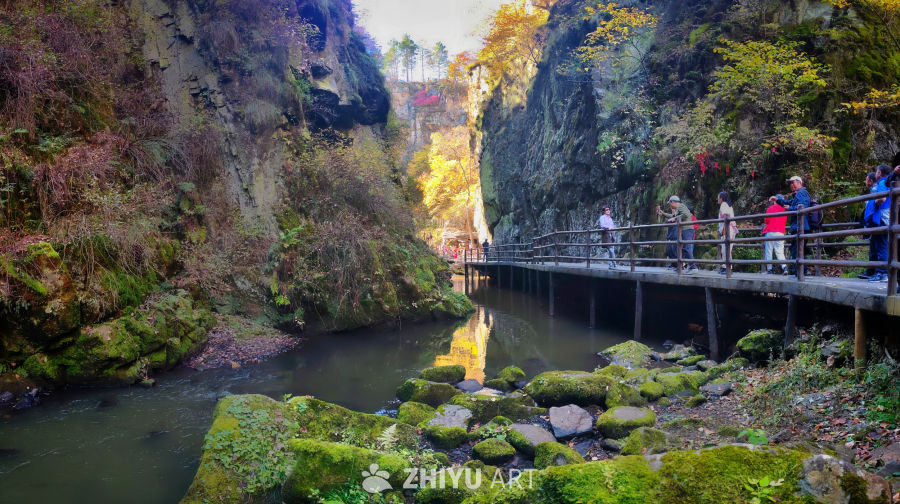 秋峡溪韵