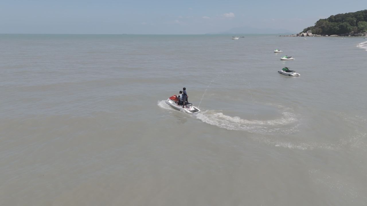 海上摩托艇追逐