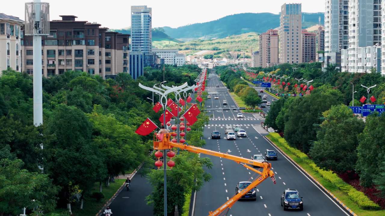 城市街道风光