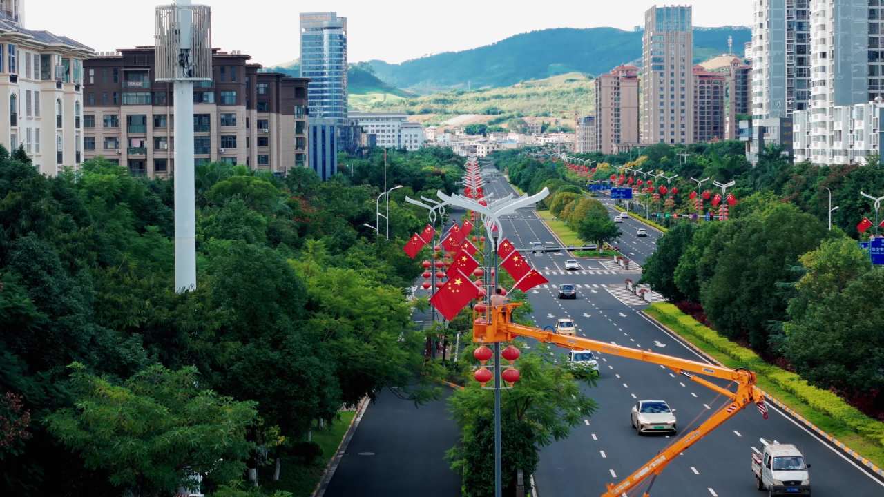 城市大道风光