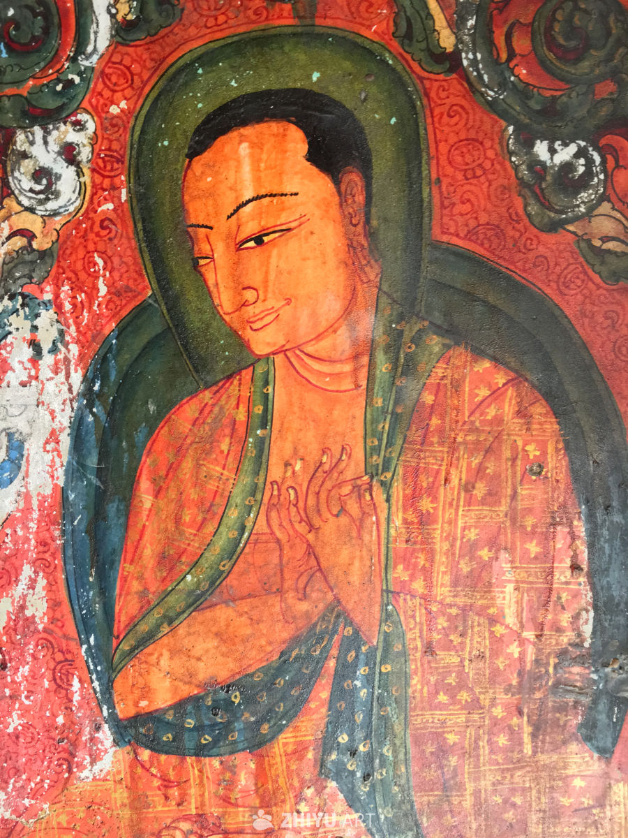 色彩斑斓的佛教壁画