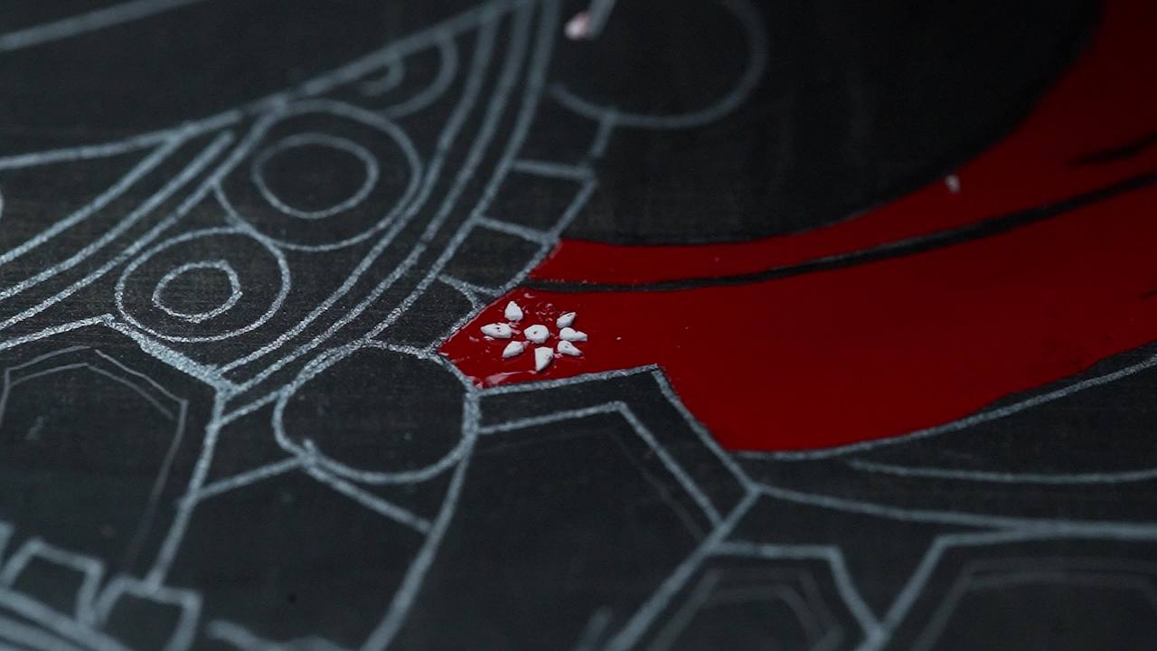 唐卡漆画