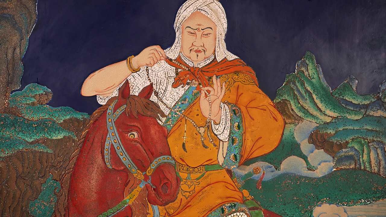 唐卡漆画