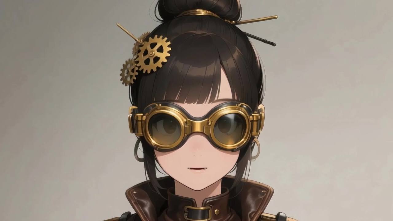 眼镜女娃
