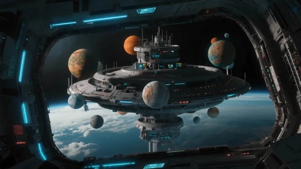 太空窗外