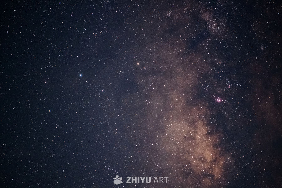 璀璨银河夜
