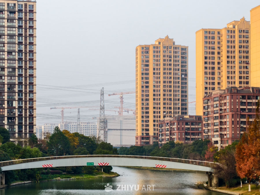 都市河畔的宁静一隅