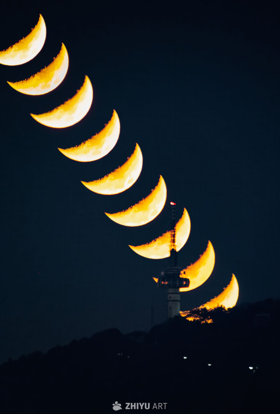 月落星城