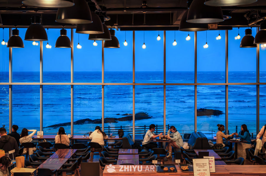 冬季济州岛.