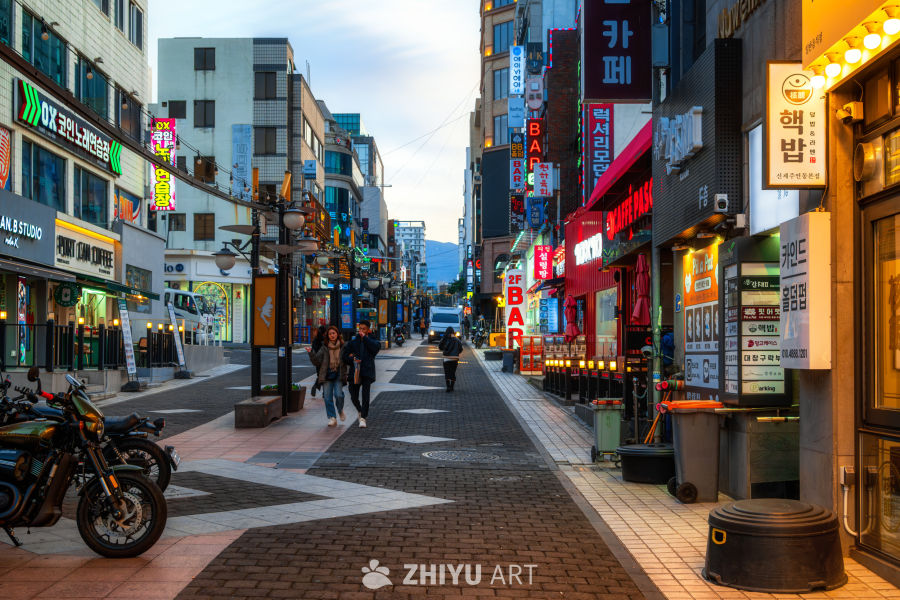 冬季济州岛.