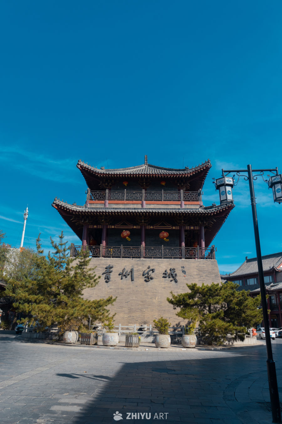 青州古城门楼