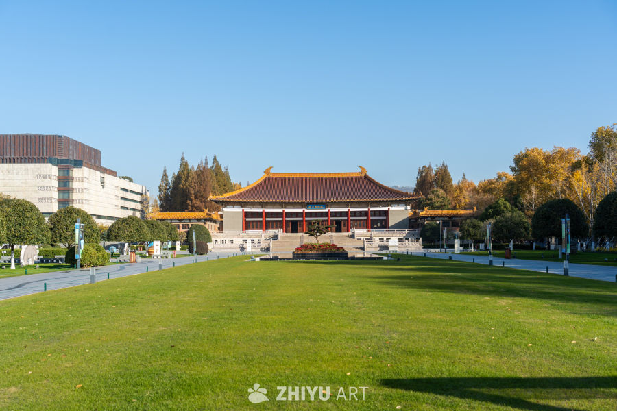 南京博物院正门全景