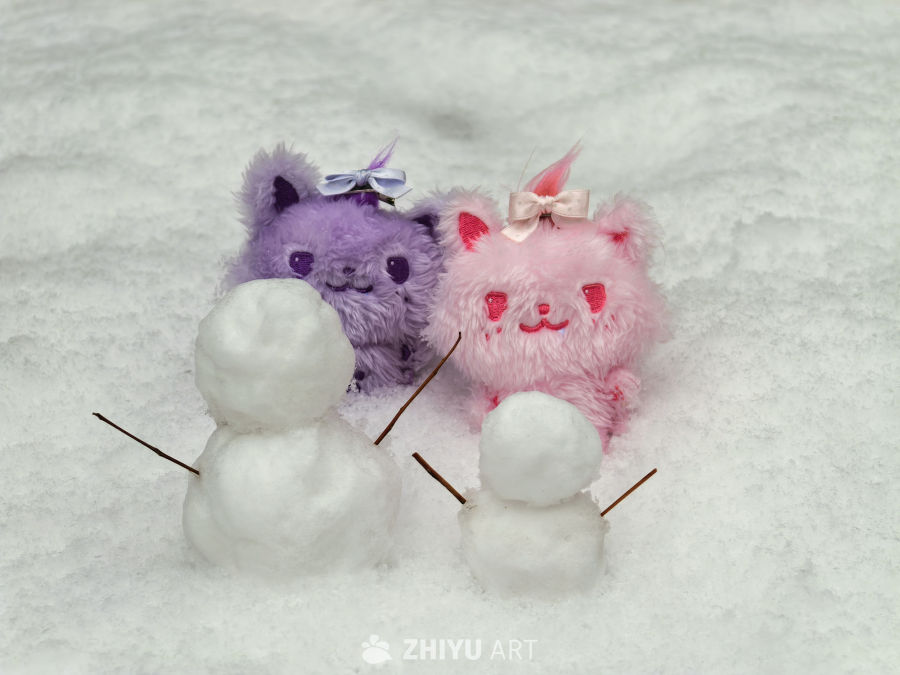 可爱的雪人