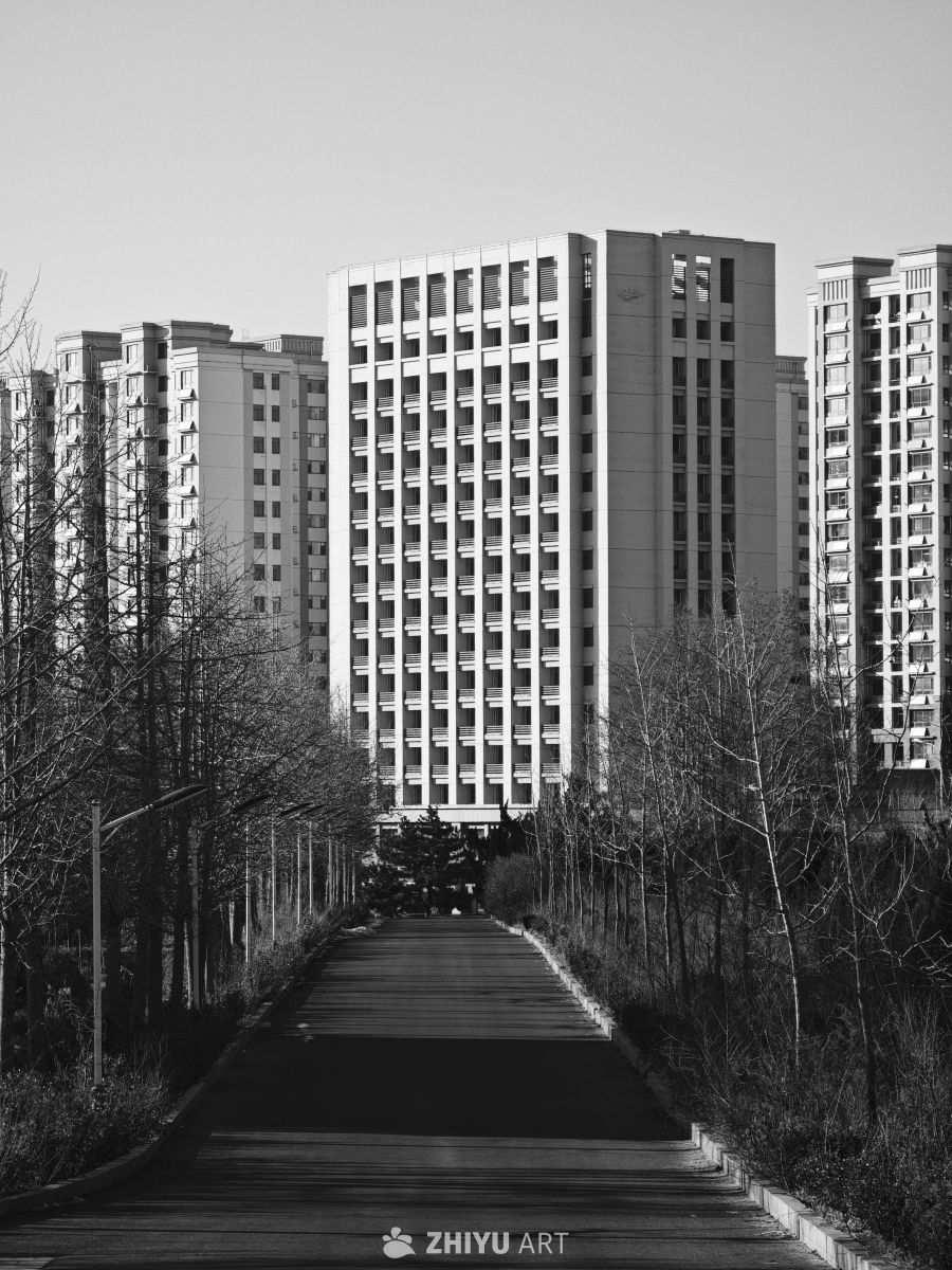 城市静谧街景
