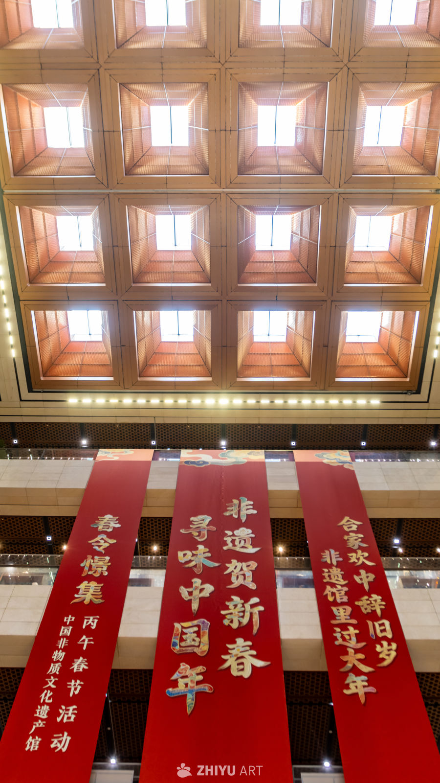 非遗馆春节庆典现场